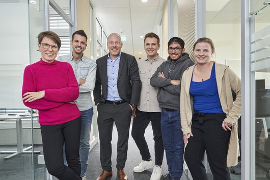 Deine neuen Kollegen vom Team Corporate Processes & Digitalization bei Böllhoff freuen sich auf dich