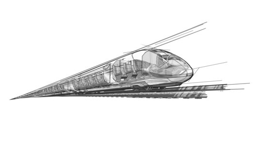 Sketch of a train
