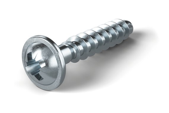 E 1411 – EJOT® PT steel plastic screw.