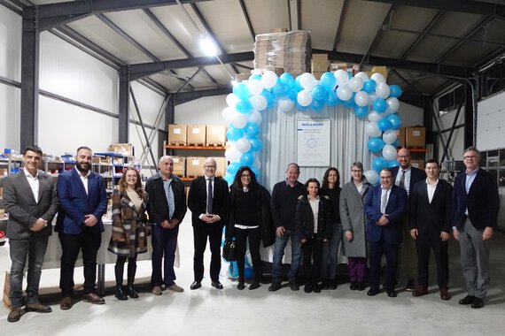 Participants of the contract signing and opening ceremony at the new Böllhoff site in Pazardzhik, Bulgaria, formerly K.E.L.