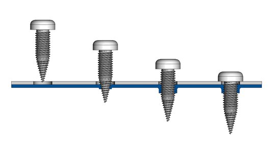 QUICK FLOW® Plus ermöglicht es, einfach und sicher Dünnbleche zu verbinden