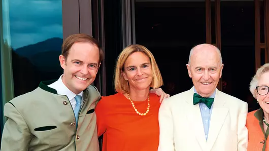 The Böllhoff family, the founding family behind the Wolfgang and Regina Böllhoff Foundation, in 2006