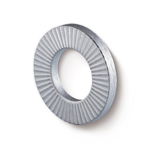 RIPP LOCK® self-locking washer with ribbed surface.