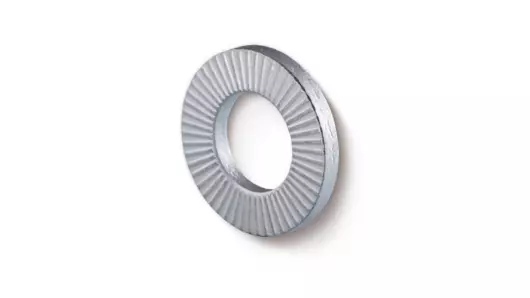 Vòng đệm tự hãm RIPP LOCK® với bề mặt có gờ.