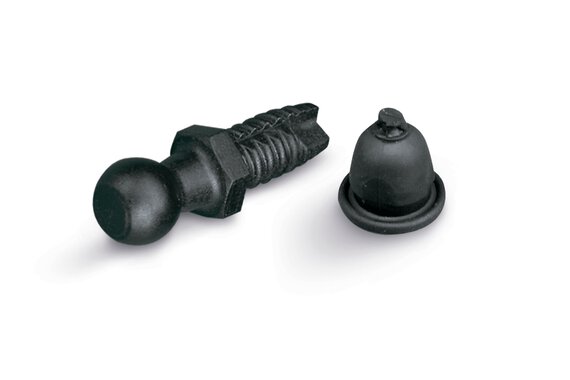 SNAPLOC® K’ in K’ plastic ball stud