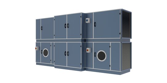 Image of a customised ventilation system for ventilation and air conditioning technology