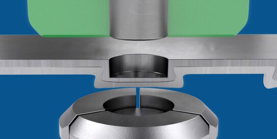 RIVCLINCH® – Clinching metal sheets and profiles without a joining element