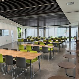The new company restaurant at the Böllhoff site in Wuxi (China)