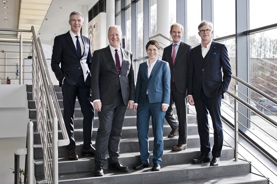 A gestão da empresa do Grupo Böllhoff em março de 2023