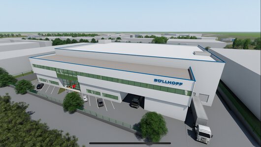 Rendering of the new production site in Turkey