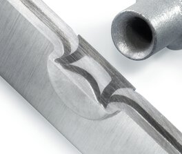 RIVSET® self-pierce rivet, cross-section
