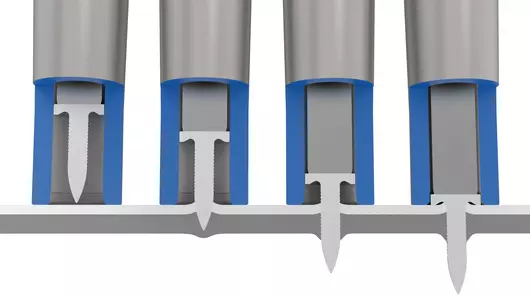 RIVTAC®
high-speed joining – sequence