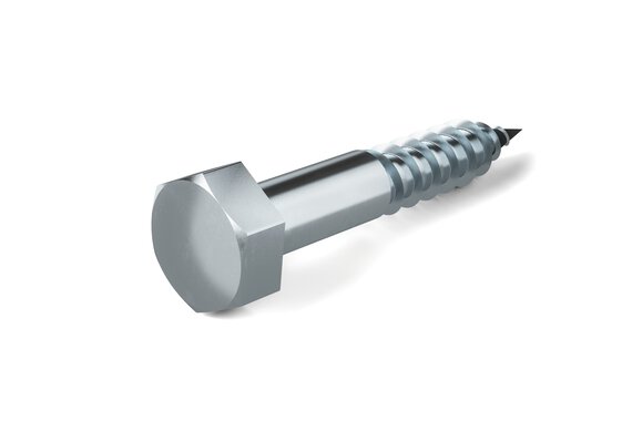 Hexagon wood screws (DIN 571)