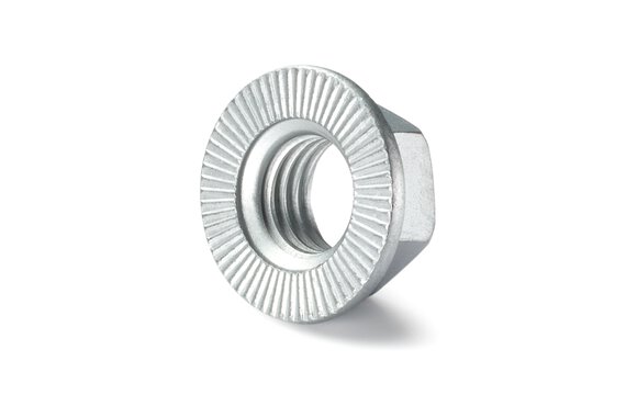Product image of a RIPP LOCK® self-locking nut.