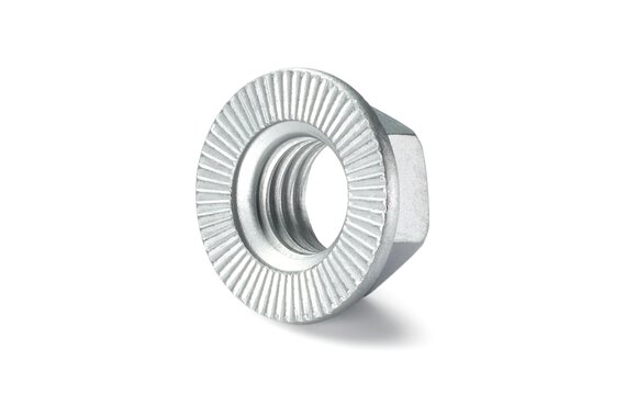 Product image of a RIPP LOCK® self-locking nut.