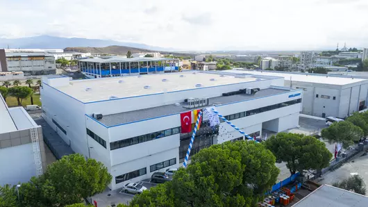 Die neue Böllhoff Produktionsstätte im türkischen Izmir aus der Luft