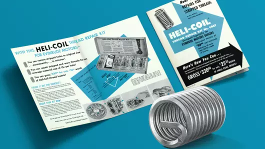 Documents commerciaux HELICOIL® des années 1950