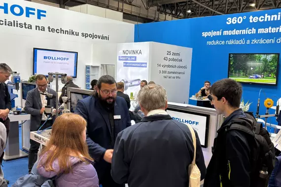 Mezinárodní strojírenský veletrh v Brně, 2025, stánek Böllhoff