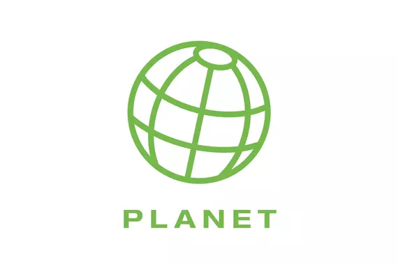 Logo of the ‘Planet’ field of action