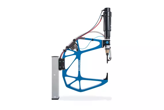 RIVSET® Tự động hóa E – Lắp đặt điện 100% trên robot để gia công đinh tán tự xuyên RIVSET®