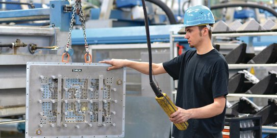 Anchor points deployed to facilitate transport and installation