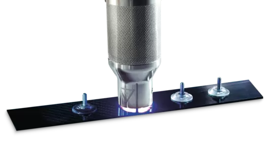ONSERT® bonding process – Fast, reliable joining of fasteners using light-curing adhesives