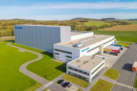 Unser modernes Logistikzentrum in Oelsnitz/Vogtland (Deutschland)