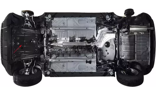 Tấm chắn bảo vệ động cơ Renault Duster - nguồn A2MAC1