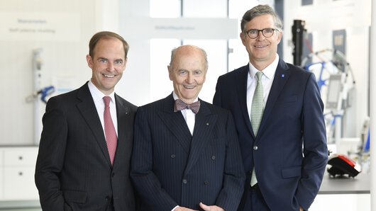 Michael W. Böllhoff, Dr. Wolfgang W. Böllhoff e Wilhelm A. Böllhoff
