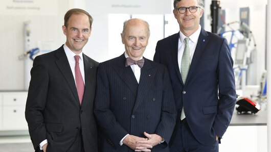 Michael W. Böllhoff, le Dr Wolfgang W. Böllhoff et Wilhelm A. Böllhoff