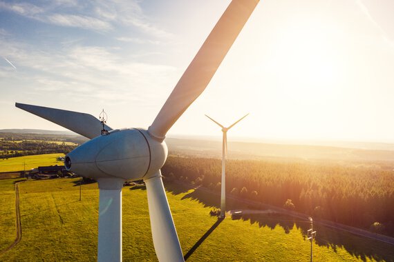 Erneuerbare Energien durch Windkraft