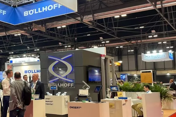 Böllhoff na Advanced Manufacturing com rebiteadoras e fixações inseríveis e soldáveis