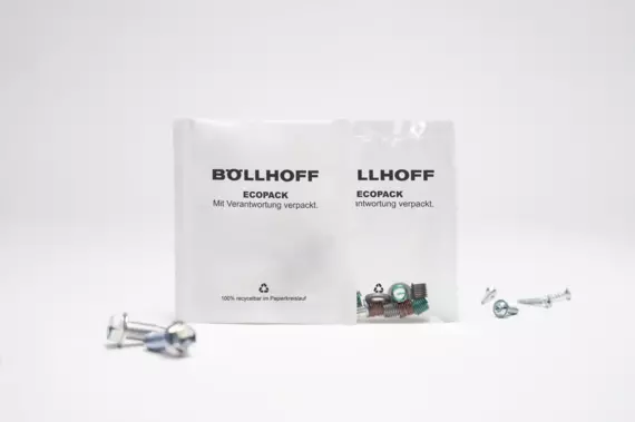 ECOPACK bags made from paper and recyclate