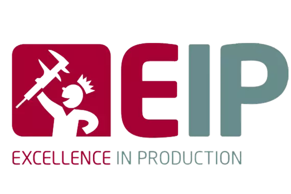 Logo des Branchenwettbewerbs Excellence in Production