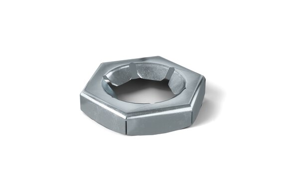 Image of a self-locking nut DIN 7967.