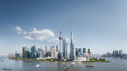 Skyline von Shanghai