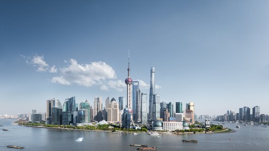 Skyline di Shanghai