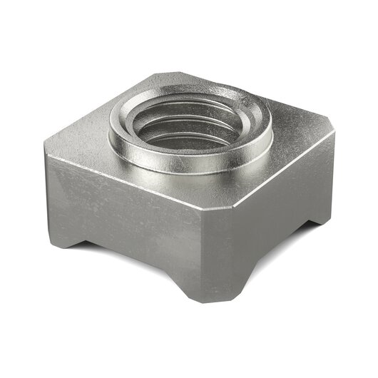 Square neck weld nuts (DIN 928).