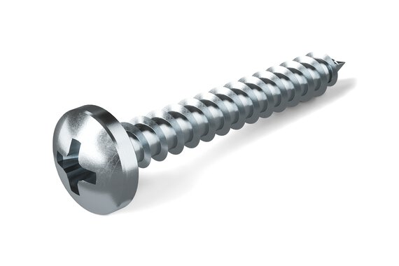 Tapping screw (DIN 7891 C similar to ISO 7049).
