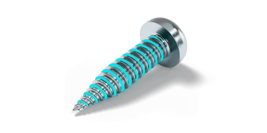 Rosca adicional do parafuso QUICK FLOW® Plus