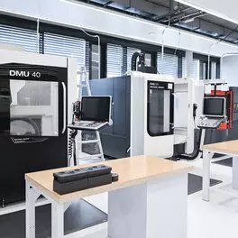 Several state-of-the-art machines at the new Böllhoff training and further education centre in Bielefeld