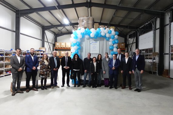 Participants of the contract signing and opening ceremony at the new Böllhoff site in Pazardzhik, Bulgaria, formerly K.E.L.