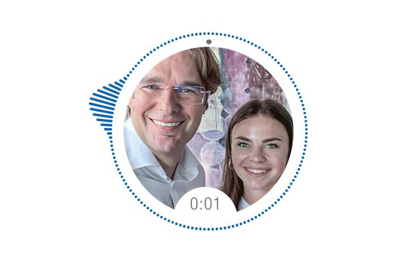 Teamleiter Employer Branding Frank Nientiedt im Interview mit Laura Jakub in unserem Podcast – INSIDER