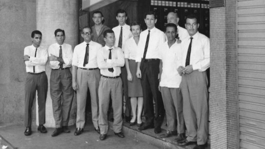 The Böllhoff team at the Brazil site in 1966