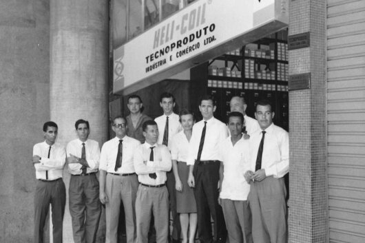 The Böllhoff team at the Brazil site in 1966