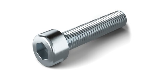 Thread-rolling screws (DIN 7500 E).