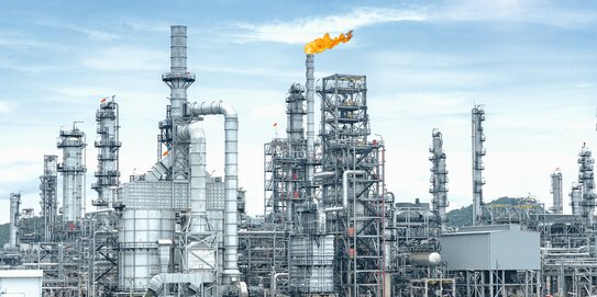 Řešení pro ropný, plynárenský a chemický průmysl