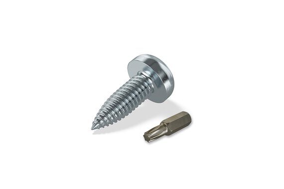 QUICK FLOW® Plus self-tapping screw for thin sheet metals and thin-walled components