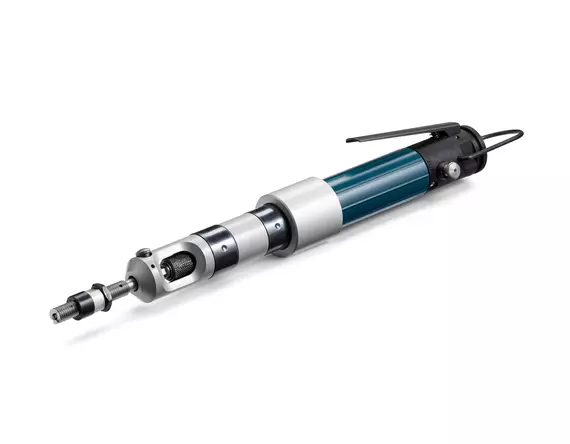 Công cụ lắp đặt khí nén với trục gá để gia công nhanh HELICOIL® Smart.