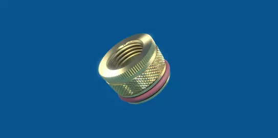 2 sızdırmazlık contalı AMTEC® HITSERT® - termal montaj için dişli bagalar